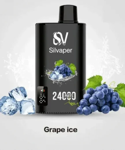 SILVAPER Grape Ice 24000Puffs 20MG
