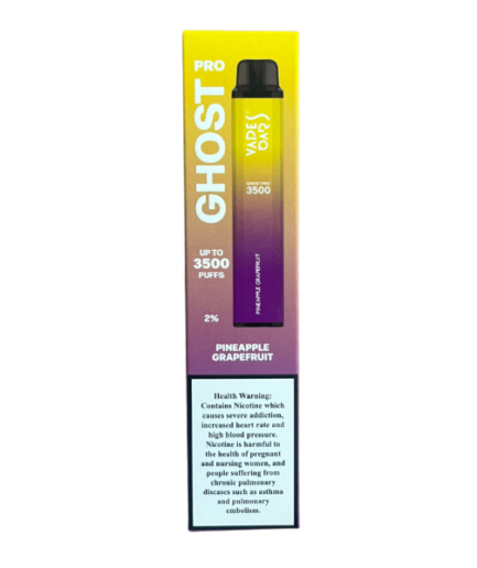 Vapes Bar Ghost Pro Pineapple Grapefruit 3500pfs 20mg