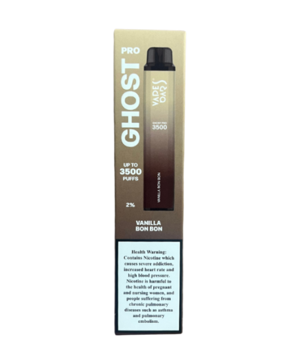 Vapes Bar Ghost Pro Vanilla Bon Bon 3500pfs 20mg