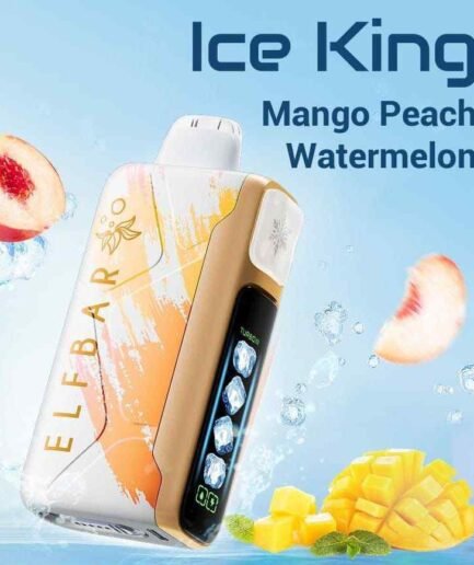 ELFBAR Ice King Peach Mango Watermelon 30000Puffs 50mg