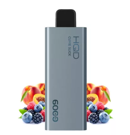 HQD Peach Berry 6000pfs 20mg