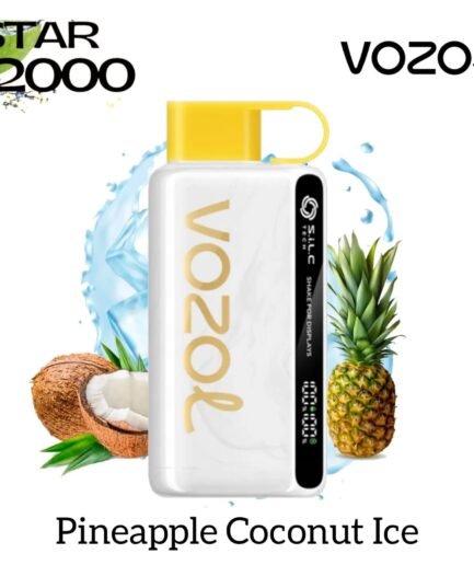 VOZOL STAR Pineapple Coconut Ice 12000pfs 5%