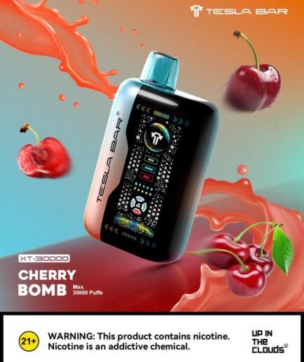 Tesla Bar Cherry Bomb 30000puffs 20mg