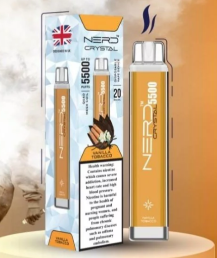 NERD Crystal Vanilla Tobacco 55000pfs 20mg