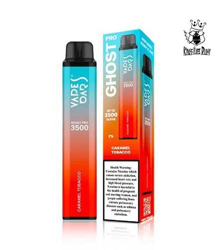 Vapes Bar Ghost Pro Caramel Tobacco 3500pfs