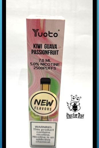 Yuoto xxl Kiwi Guava Passionfruit 2500pfs