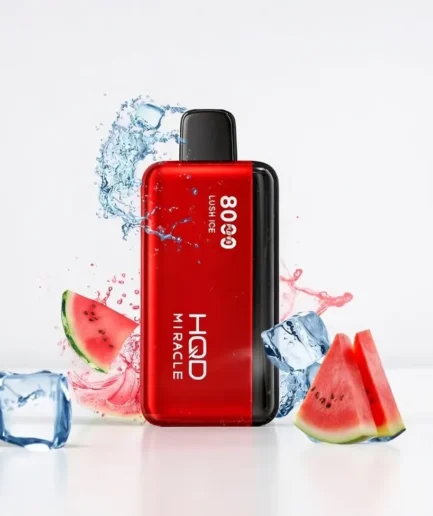 HQD Miracle Lush Ice 8000pfs 0mg