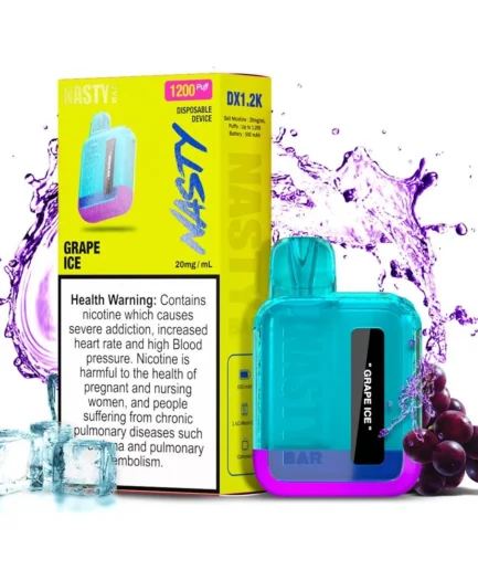 NASTY BAR Grape ice DX 1.2K